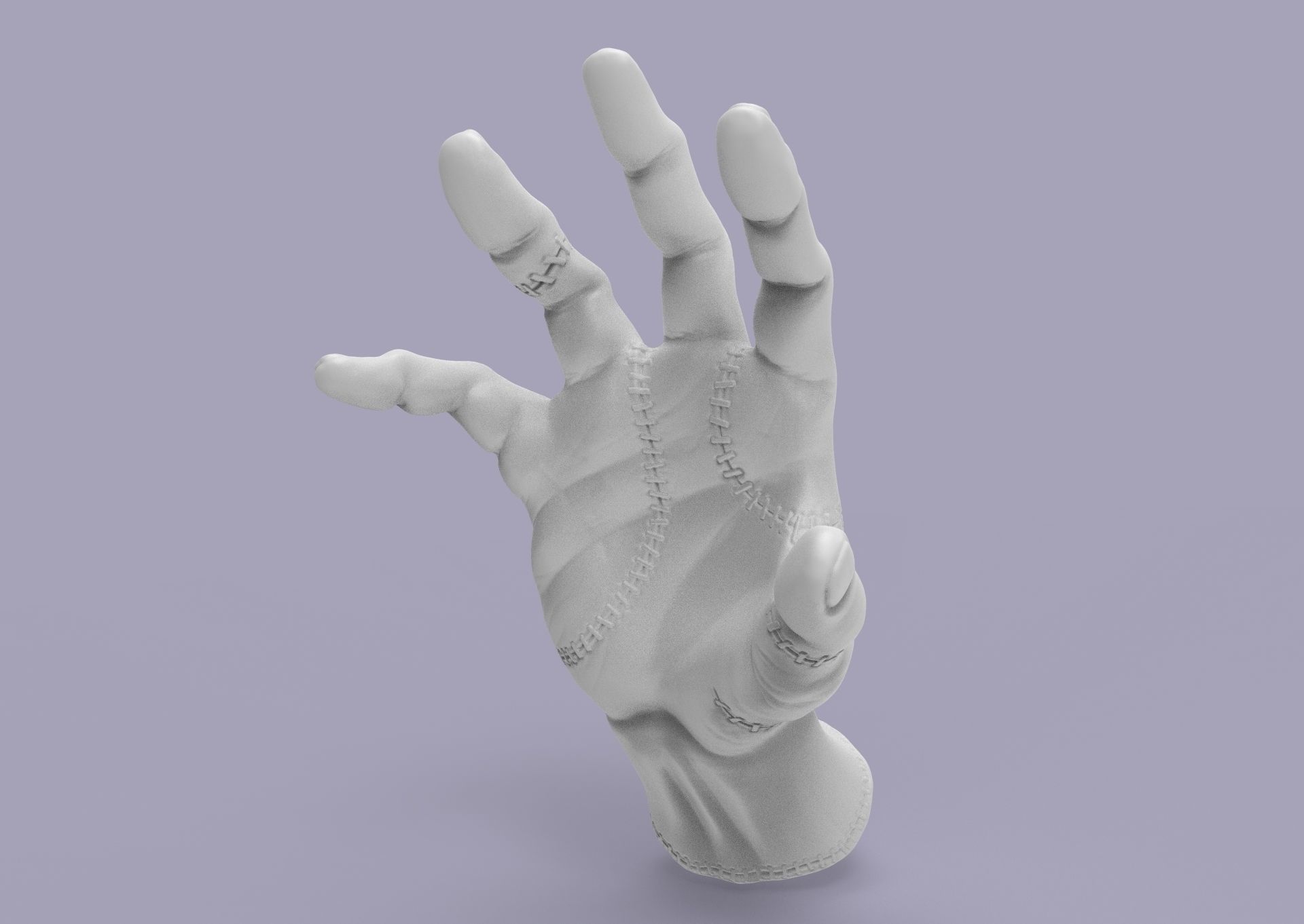 Thing Addams 3D print model_28
