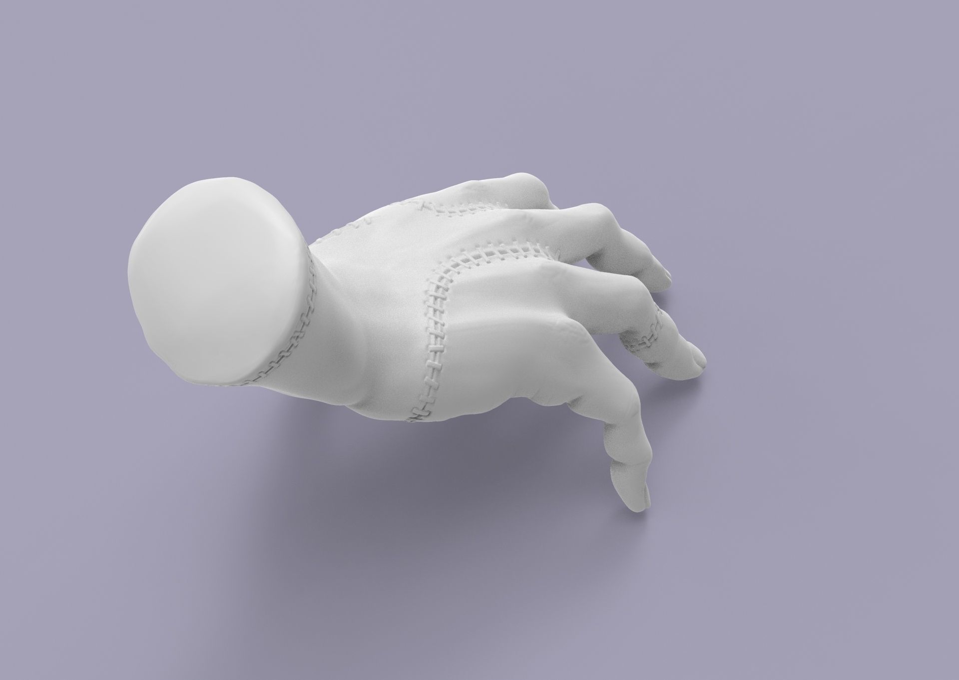 Thing Addams 3D print model_22