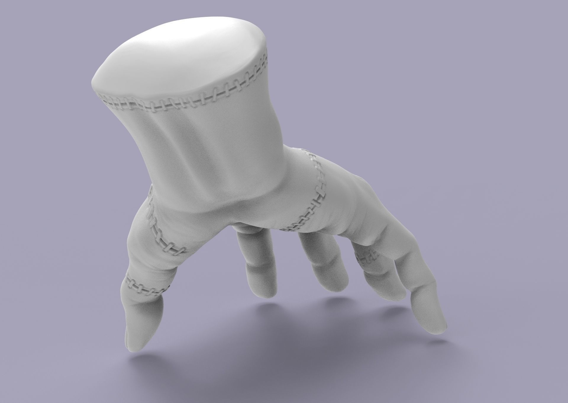 Thing Addams 3D print model_12