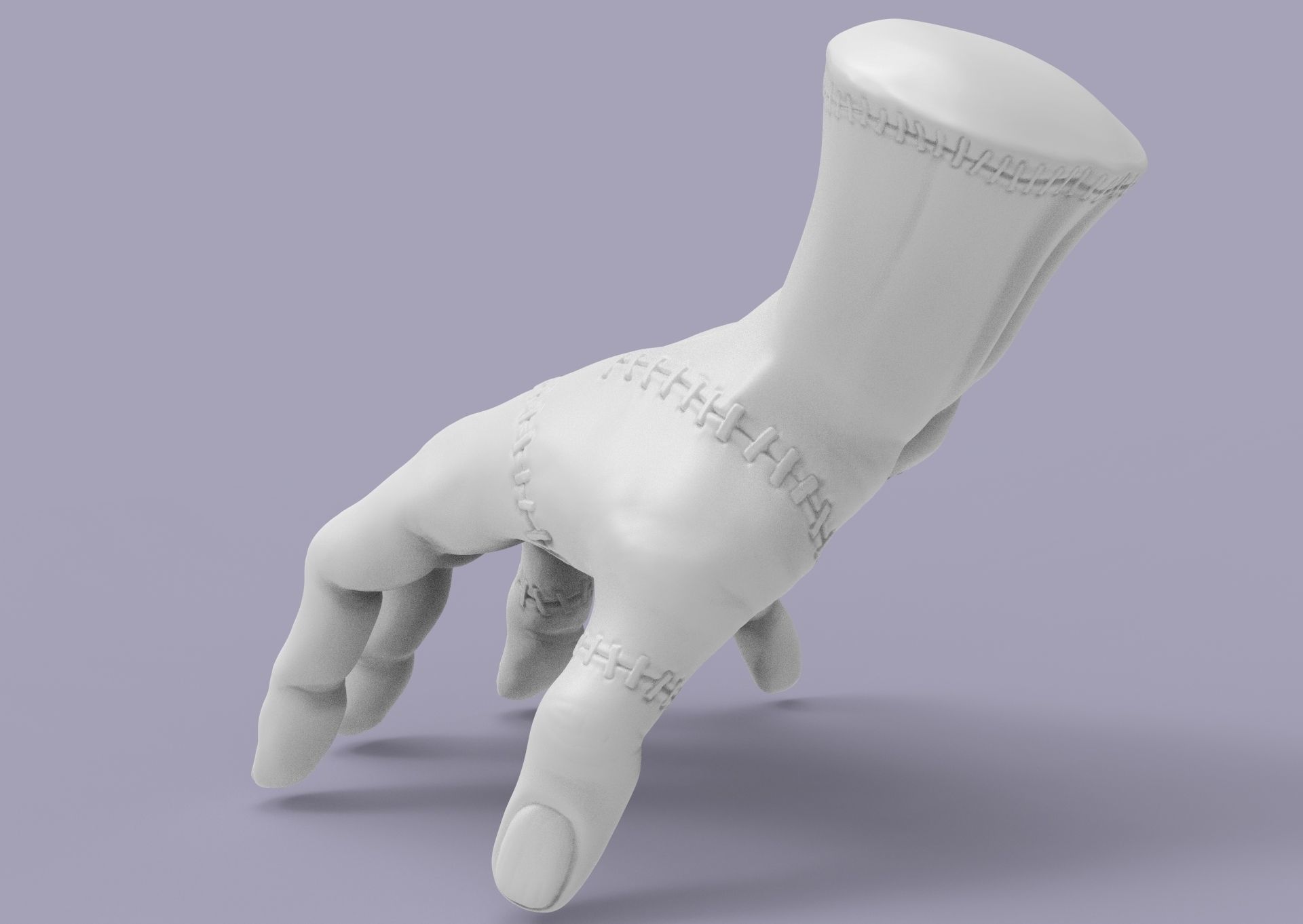 Thing Addams 3D print model_8
