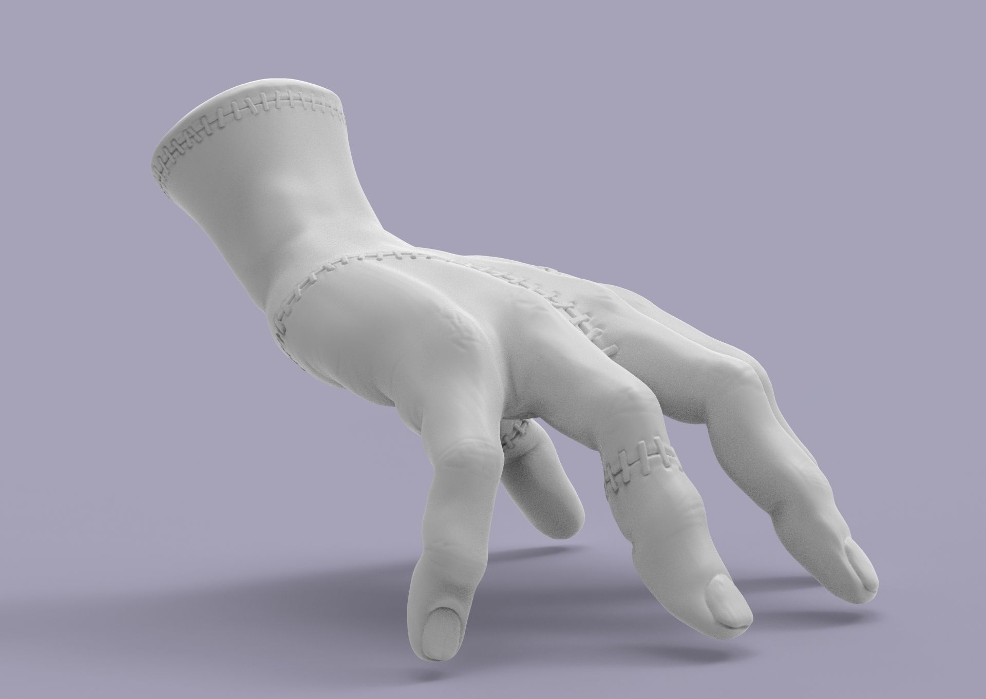 Thing Addams 3D print model_14