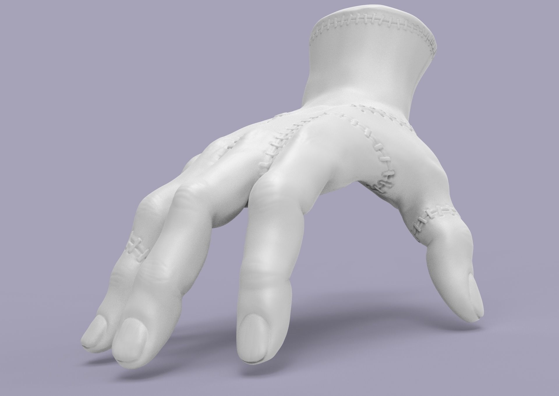 Thing Addams 3D print model_3