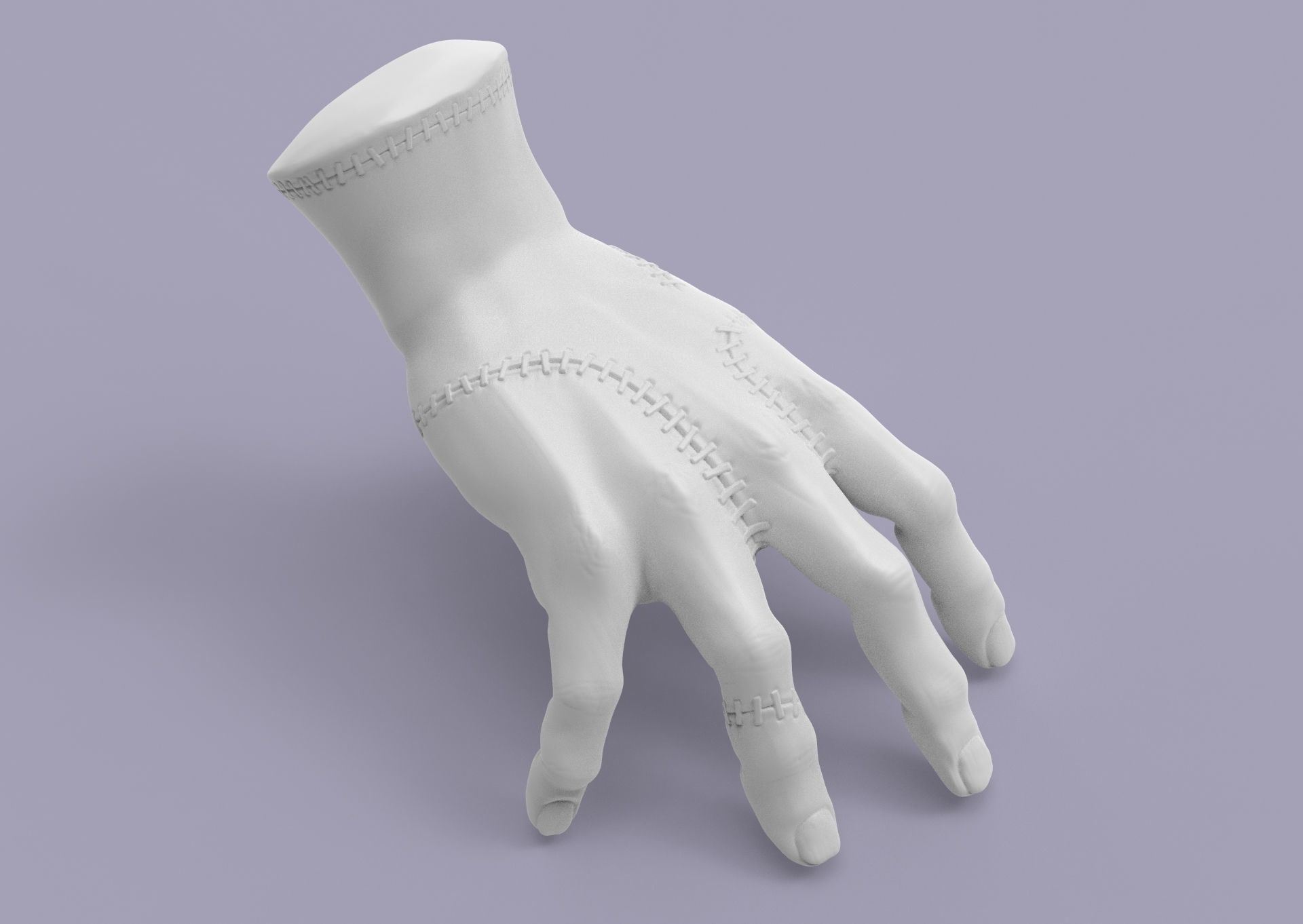 Thing Addams 3D print model_23