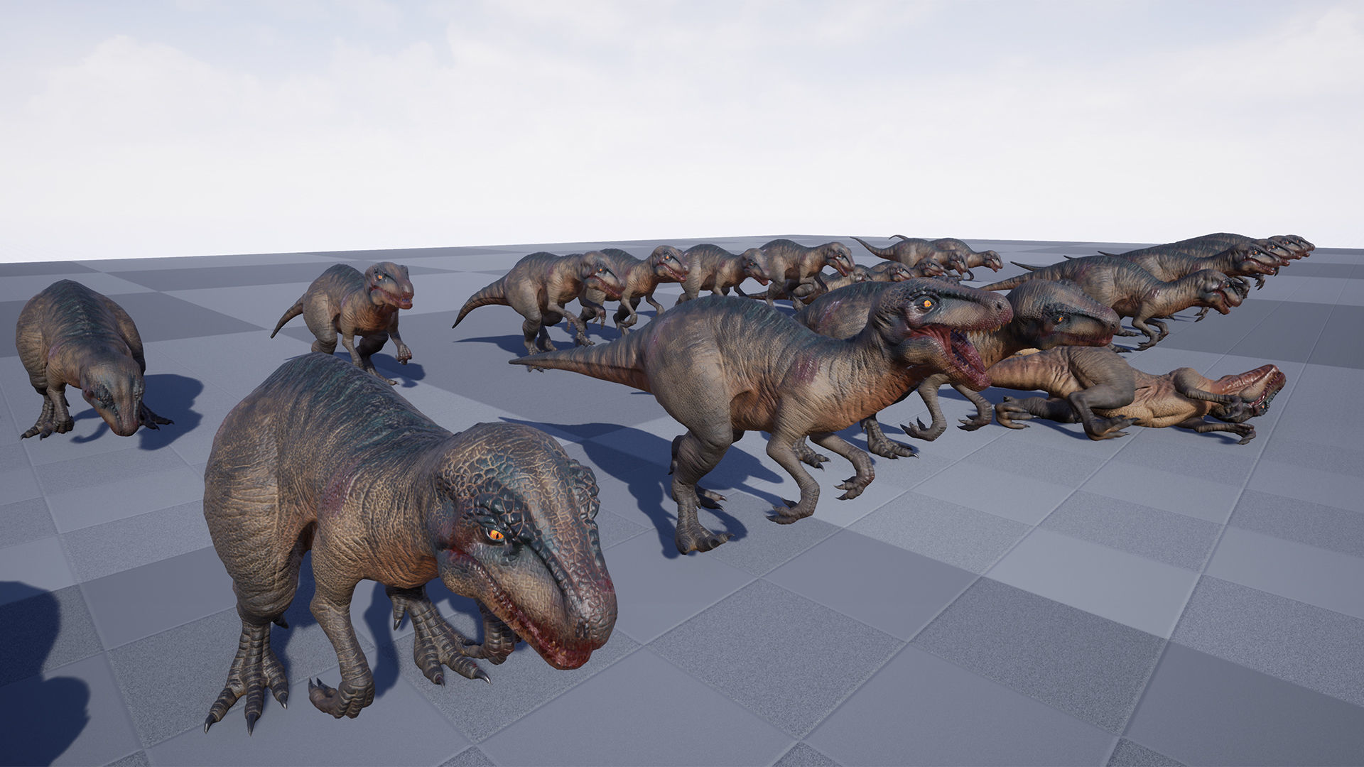 Dinosaur Ue Unity Low-poly 3D model_12