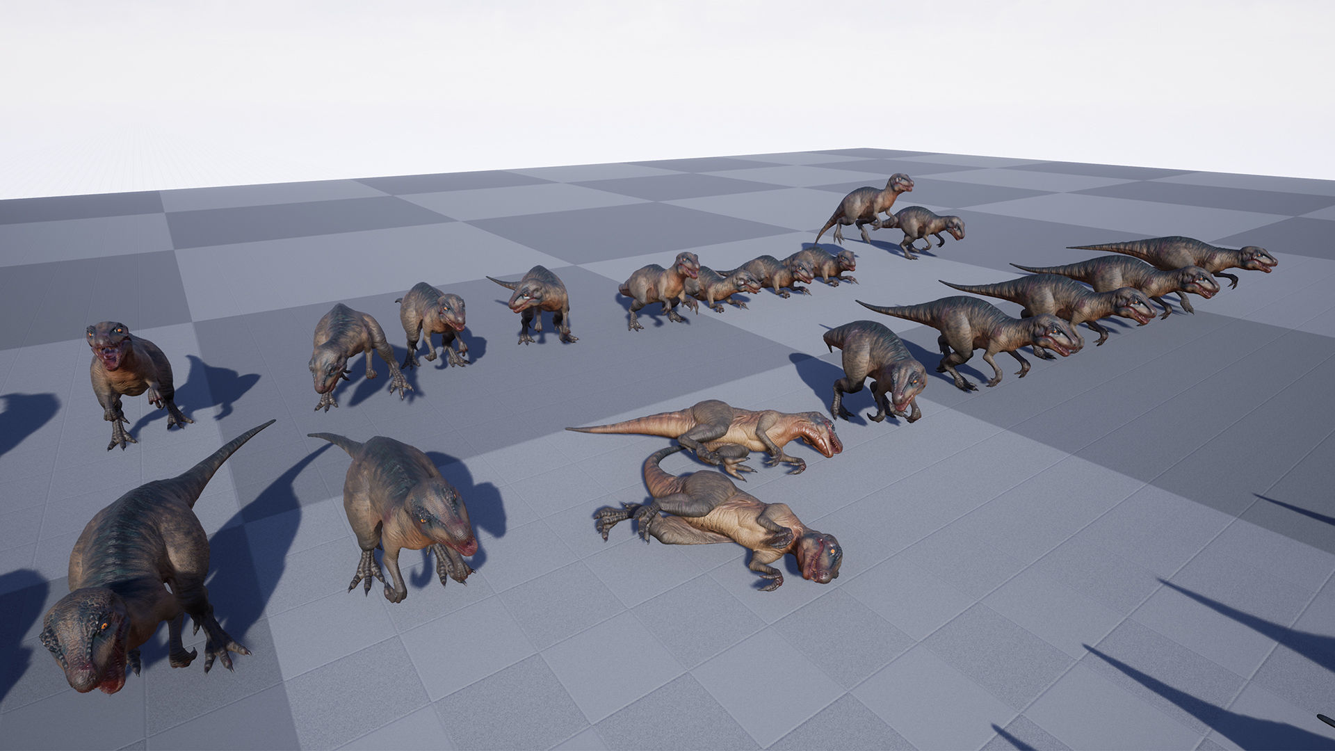 Dinosaur Ue Unity Low-poly 3D model_11