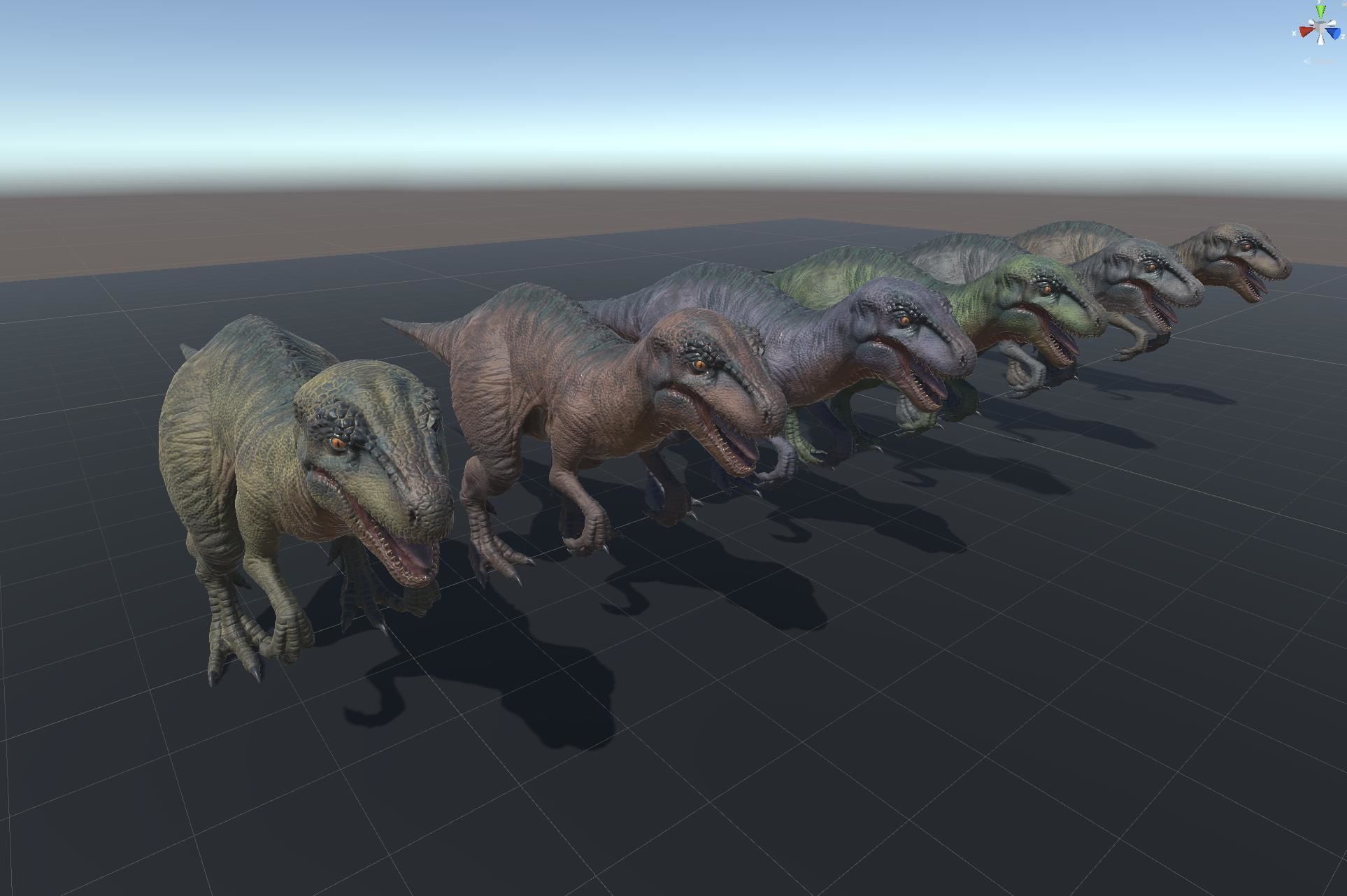 Dinosaur Ue Unity Low-poly 3D model_8