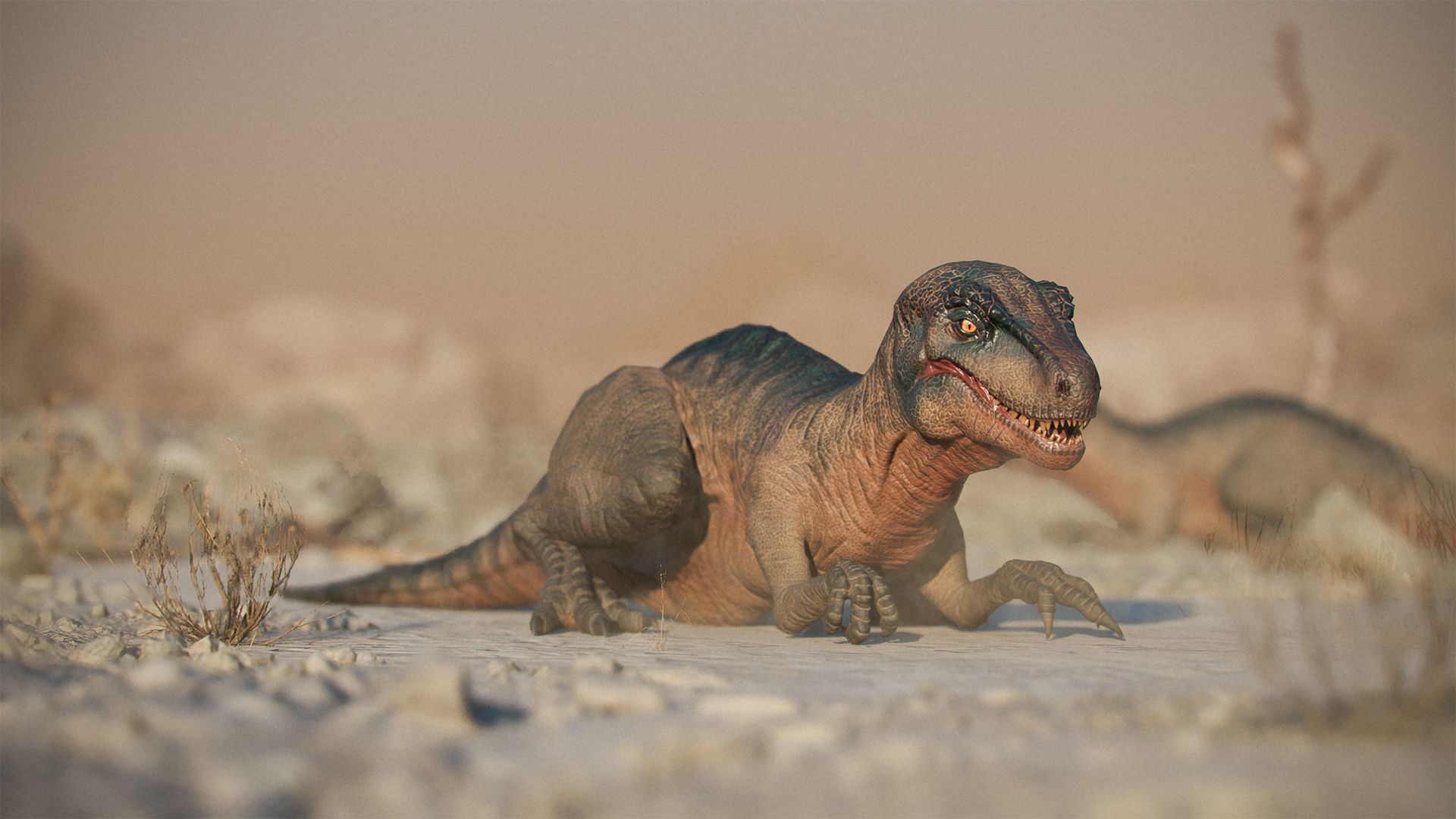 Dinosaur Ue Unity Low-poly 3D model_5