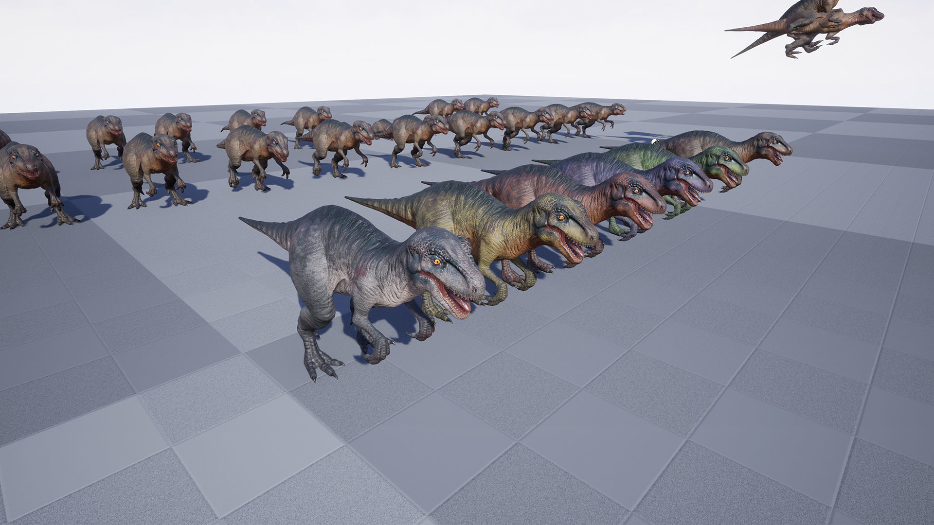 Dinosaur Ue Unity Low-poly 3D model_10