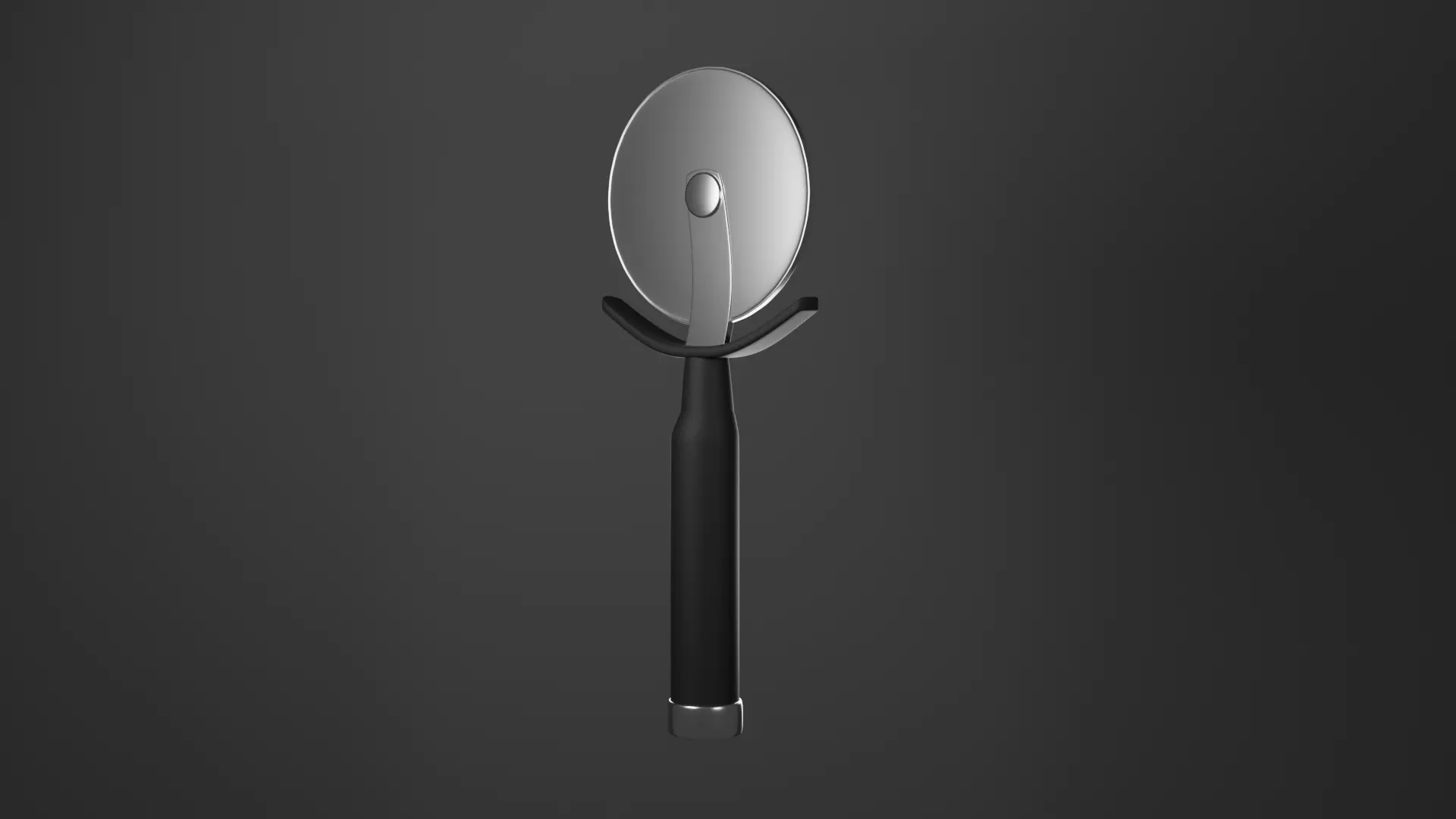 Pizza Cutter 3D model_0