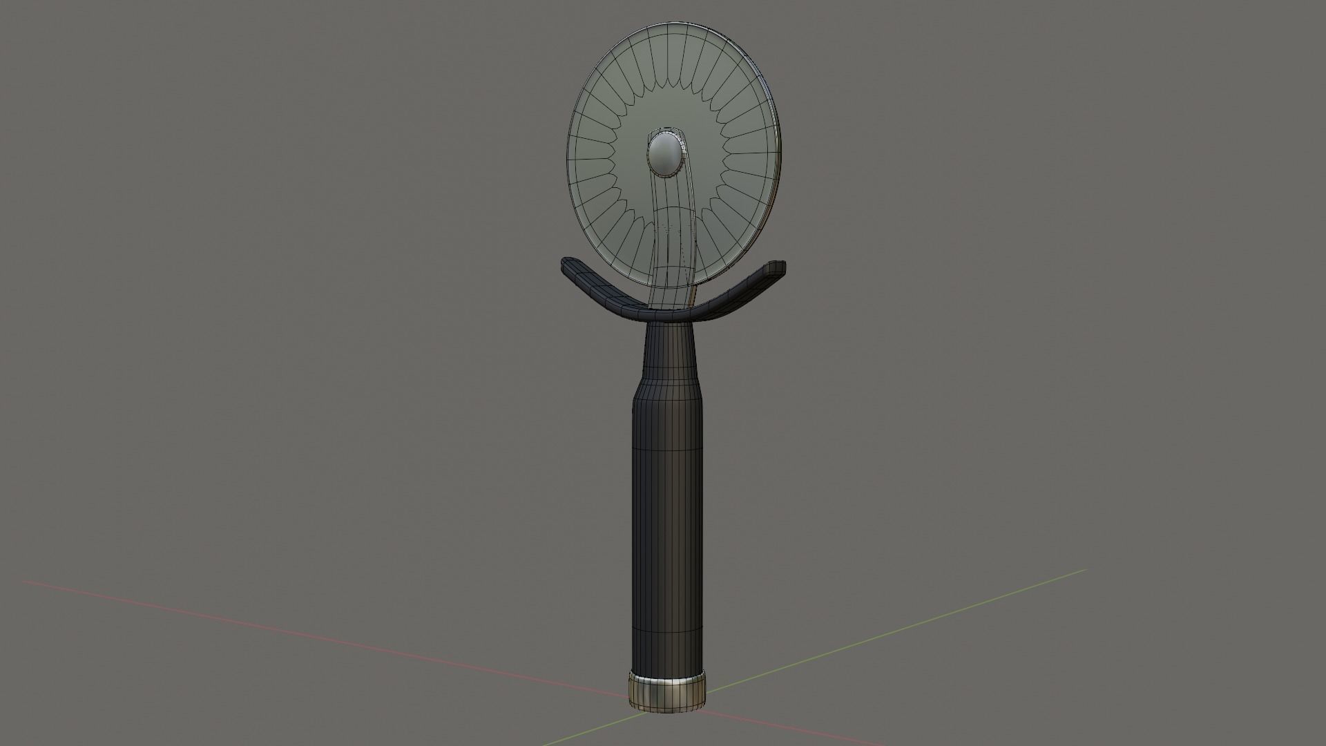 Pizza Cutter 3D model_1