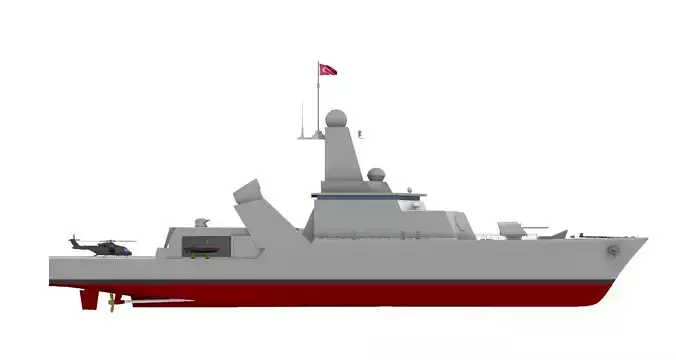 Offshore Patrol Vessel 3D Model 3D model