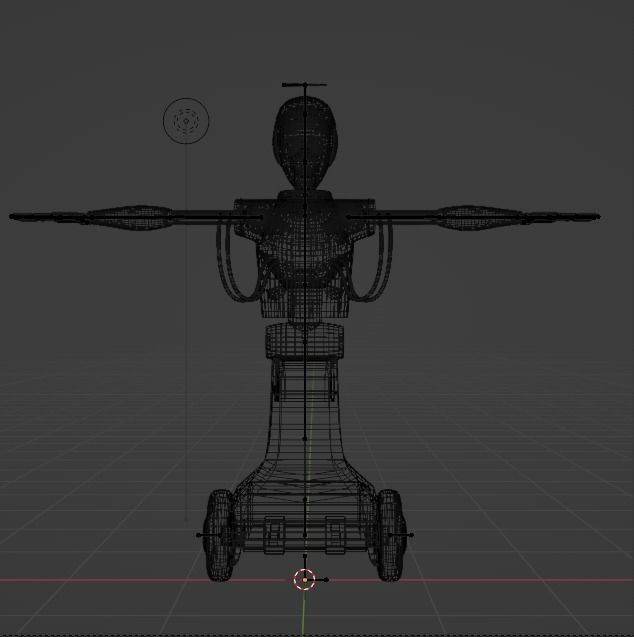 Server Bot-- FNAF Security Breach Low-poly 3D model_6