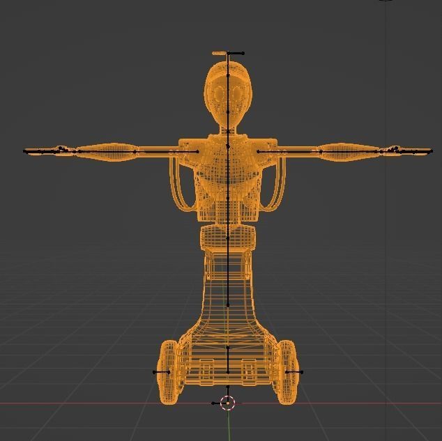 Server Bot-- FNAF Security Breach Low-poly 3D model_4