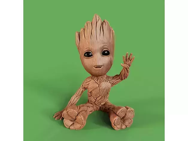 Baby Groot 3D print model