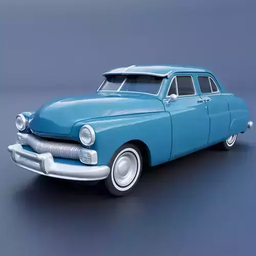 Mercury Eight  4Door 1950 3D print model