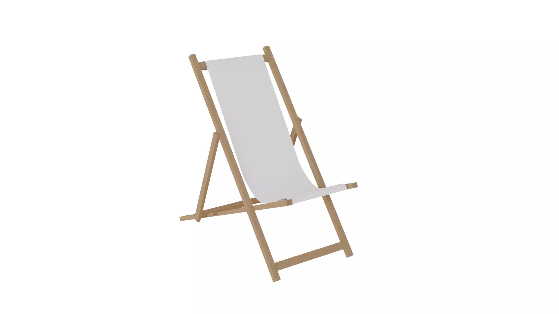Beach Chair Free 3D model
