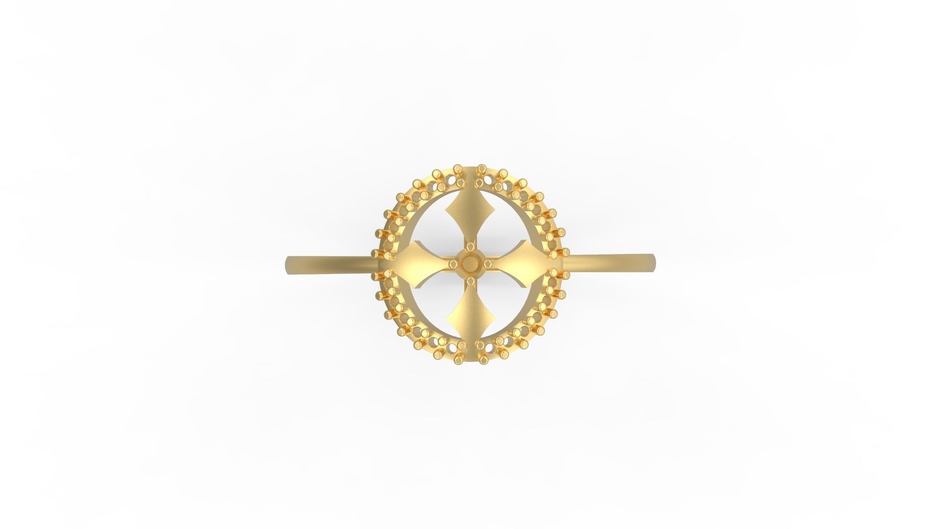 Minimalist Ring 716 3D print model_4