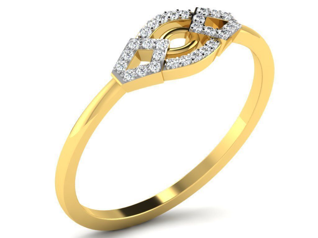 Minimalist Ring 707 3D print model_5