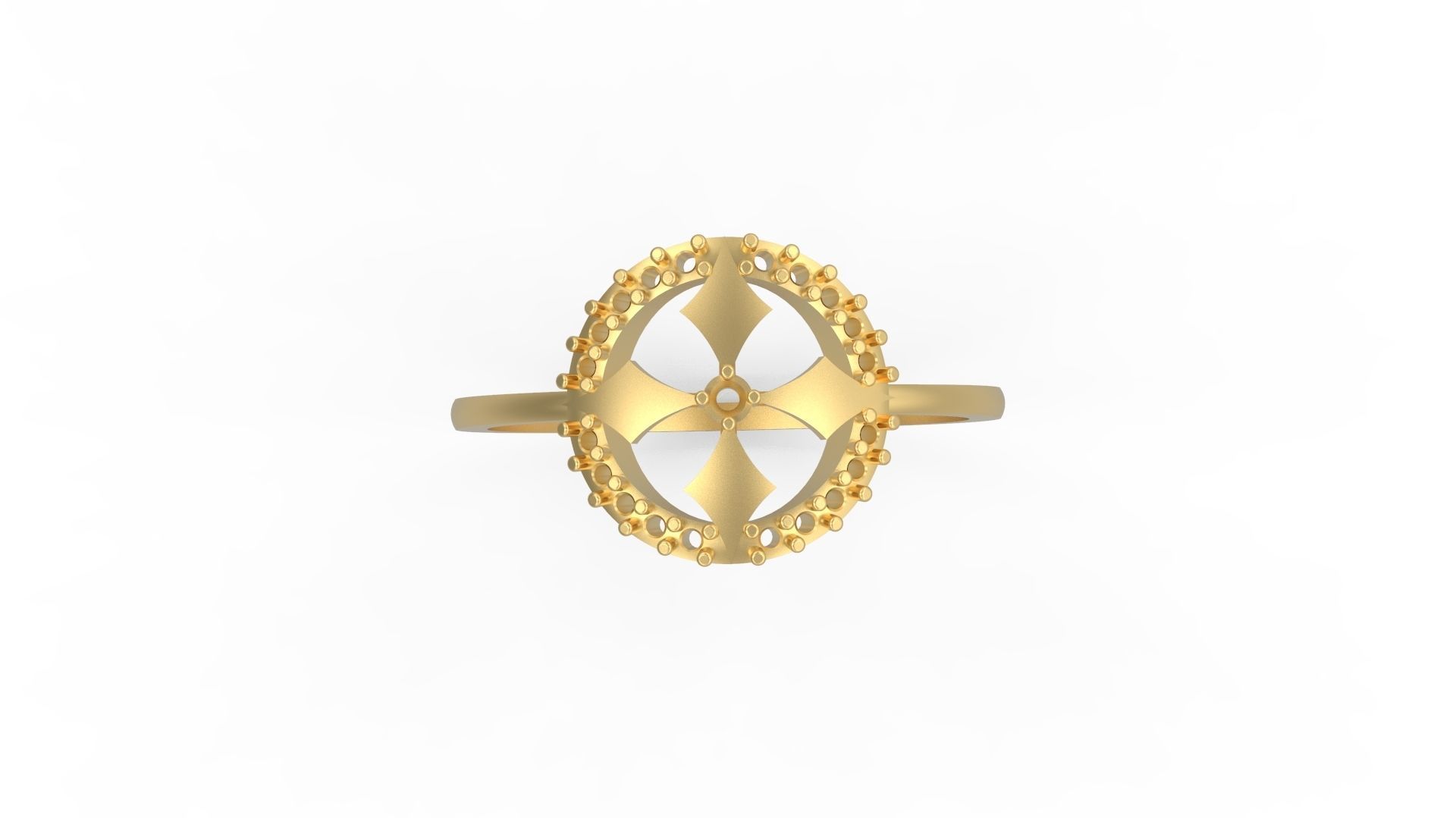 Minimalist Ring 702 3D print model_4