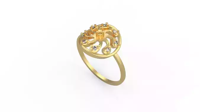 Minimalist Ring 700 3D print model
