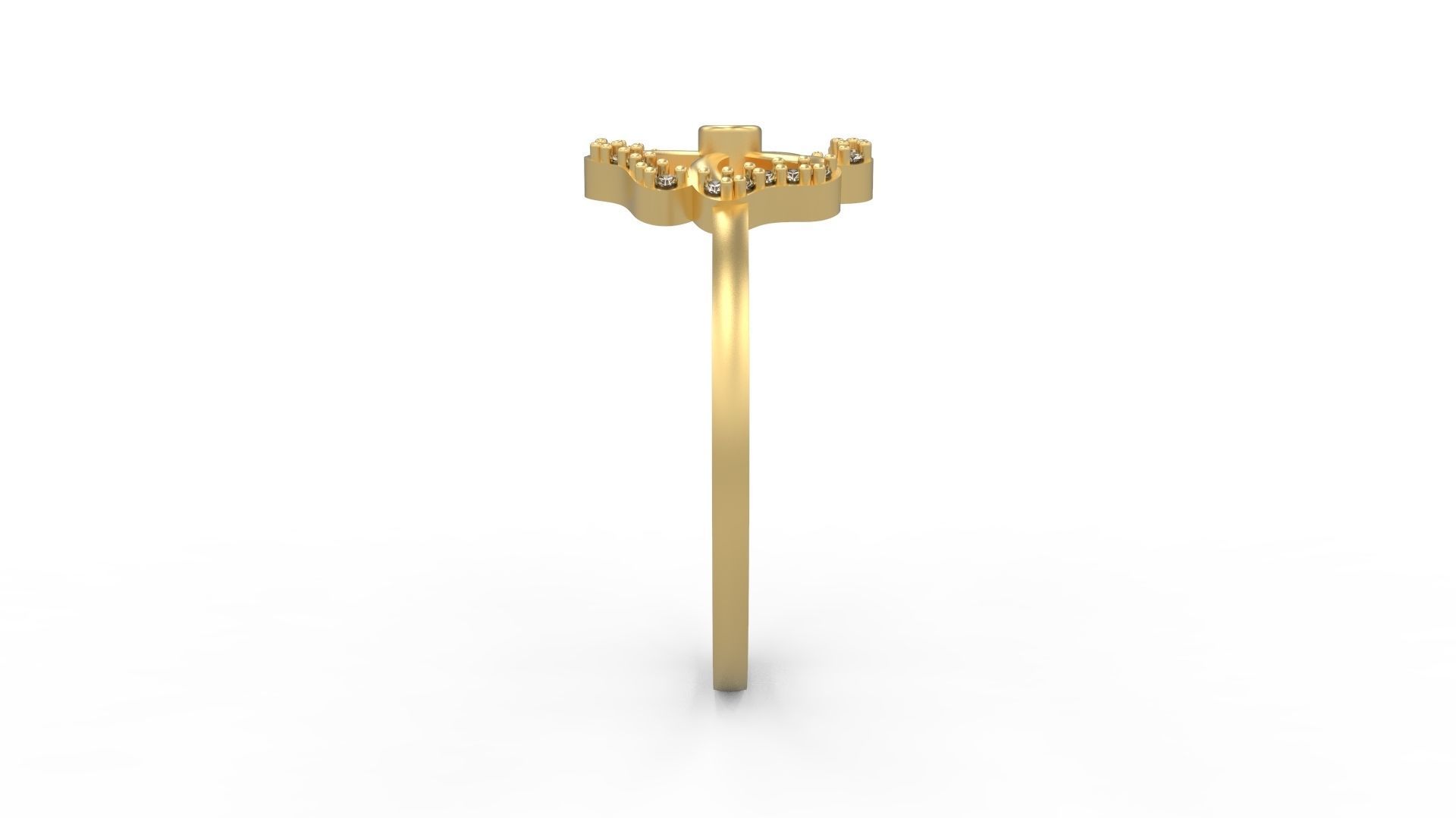 Minimalist Ring 696 3D print model_2