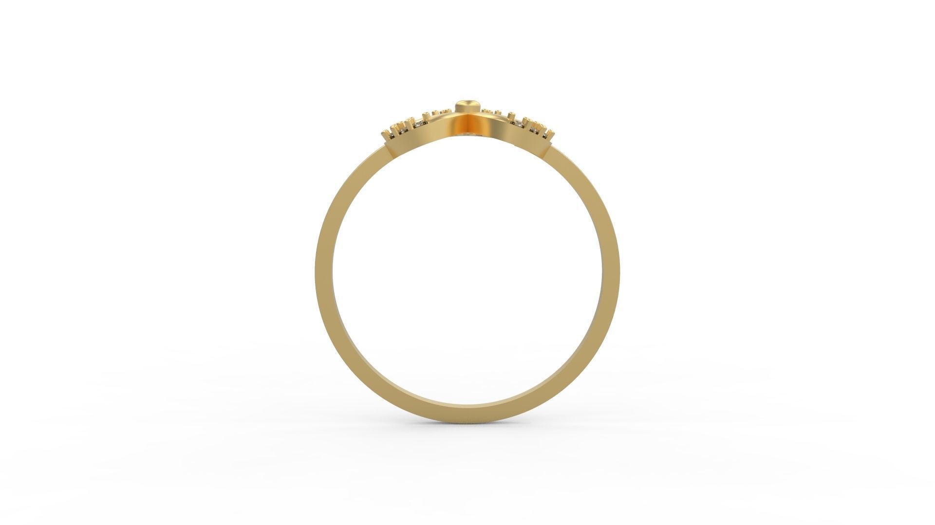 Minimalist Ring 692 3D print model_1