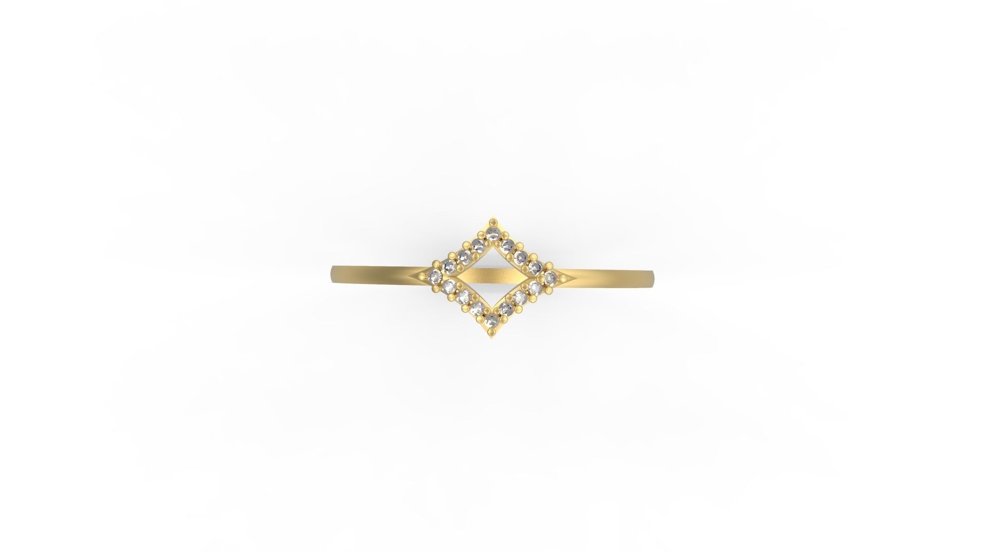 Minimalist Ring 687 3D print model_4