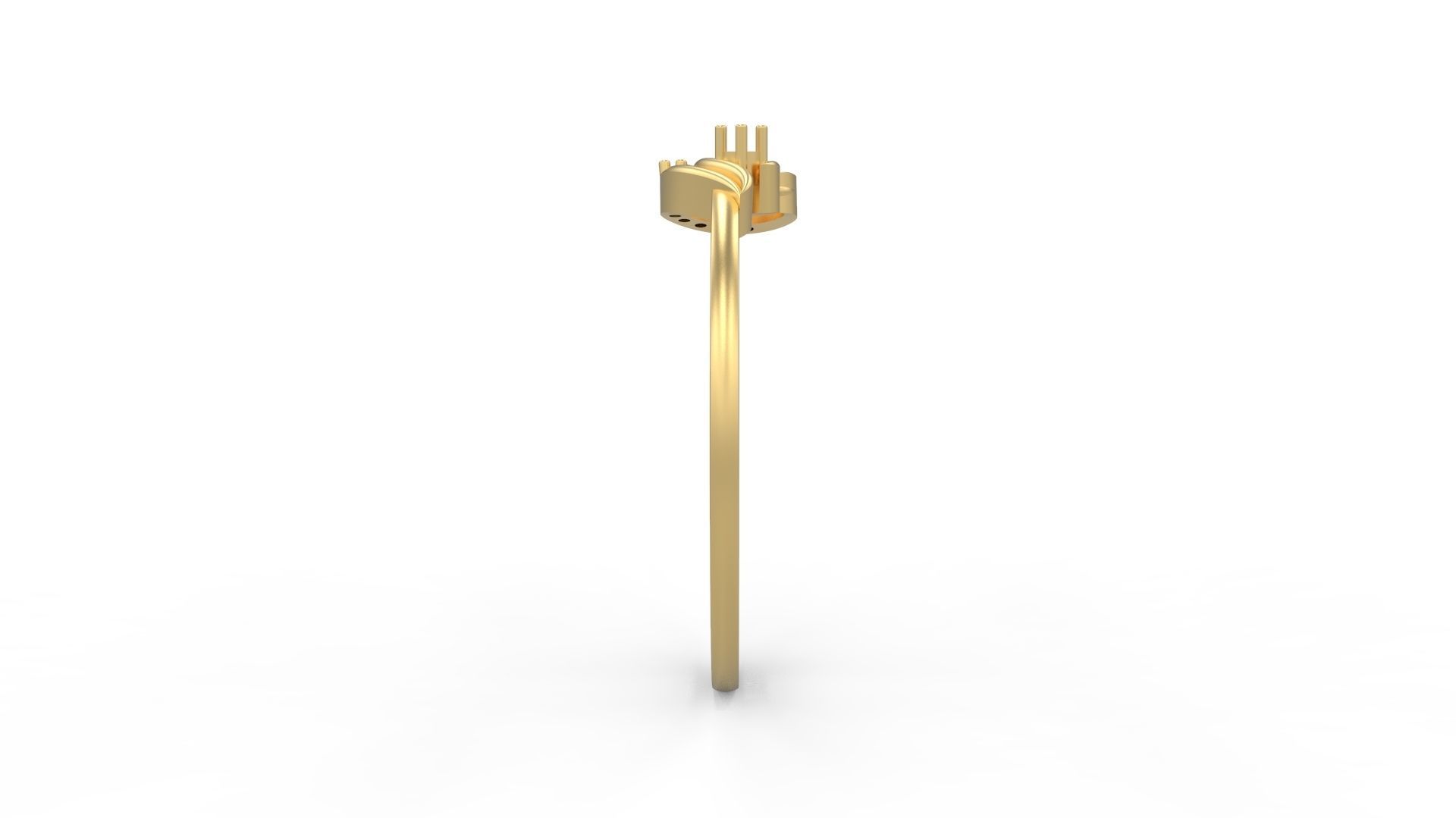 Minimalist Ring 711 3D print model_3