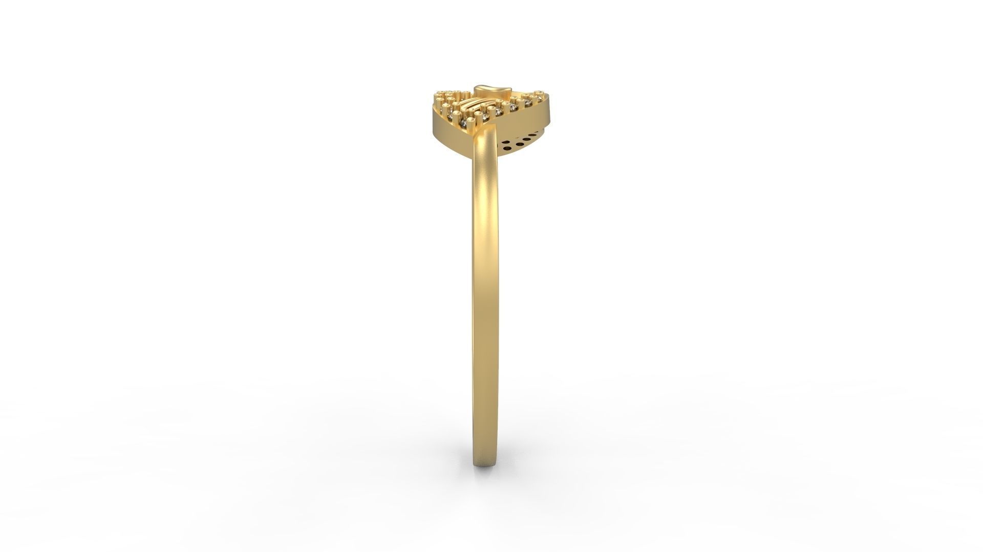 Minimalist Ring 708 3D print model_2