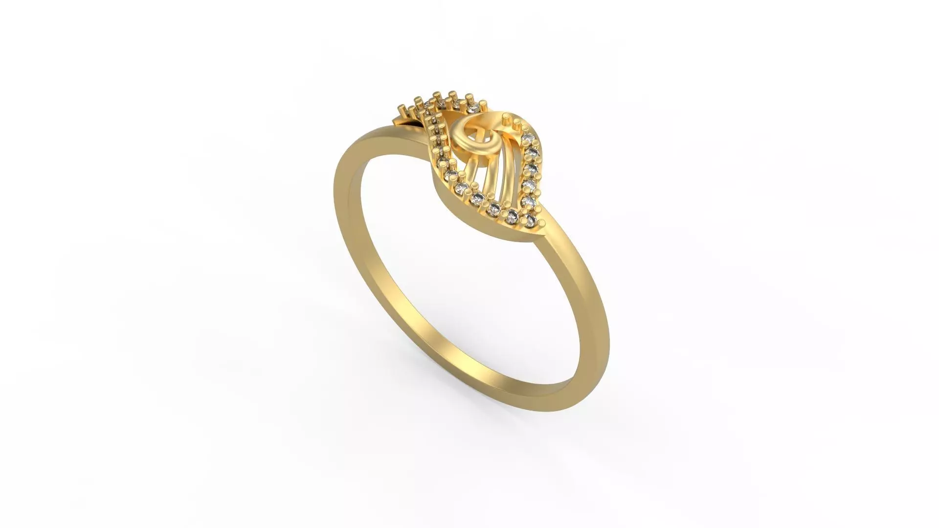 Minimalist Ring 708 3D print model_0