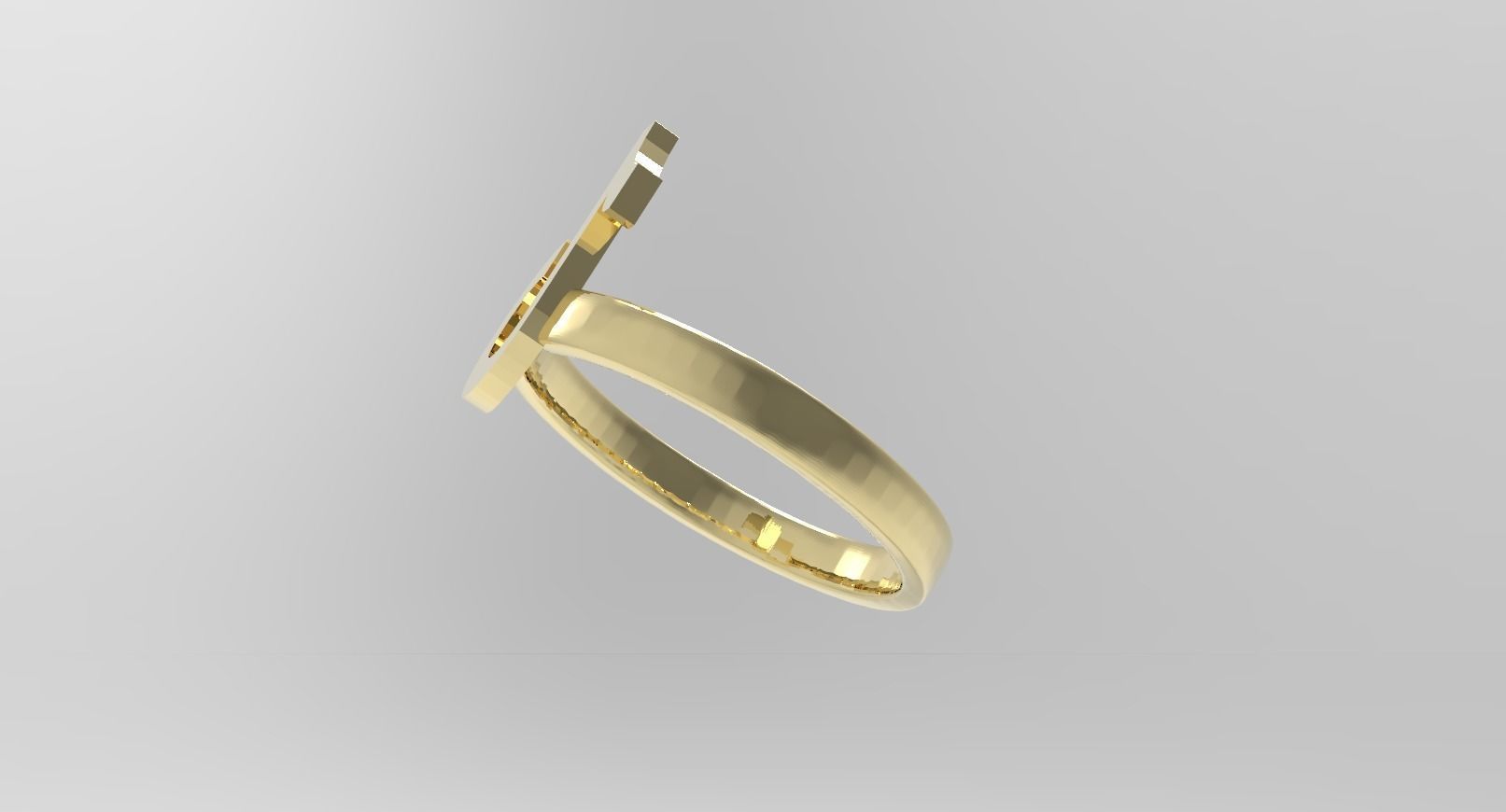 Get the Hottest Trending 3D Model TikTok Ring 3D print model_8