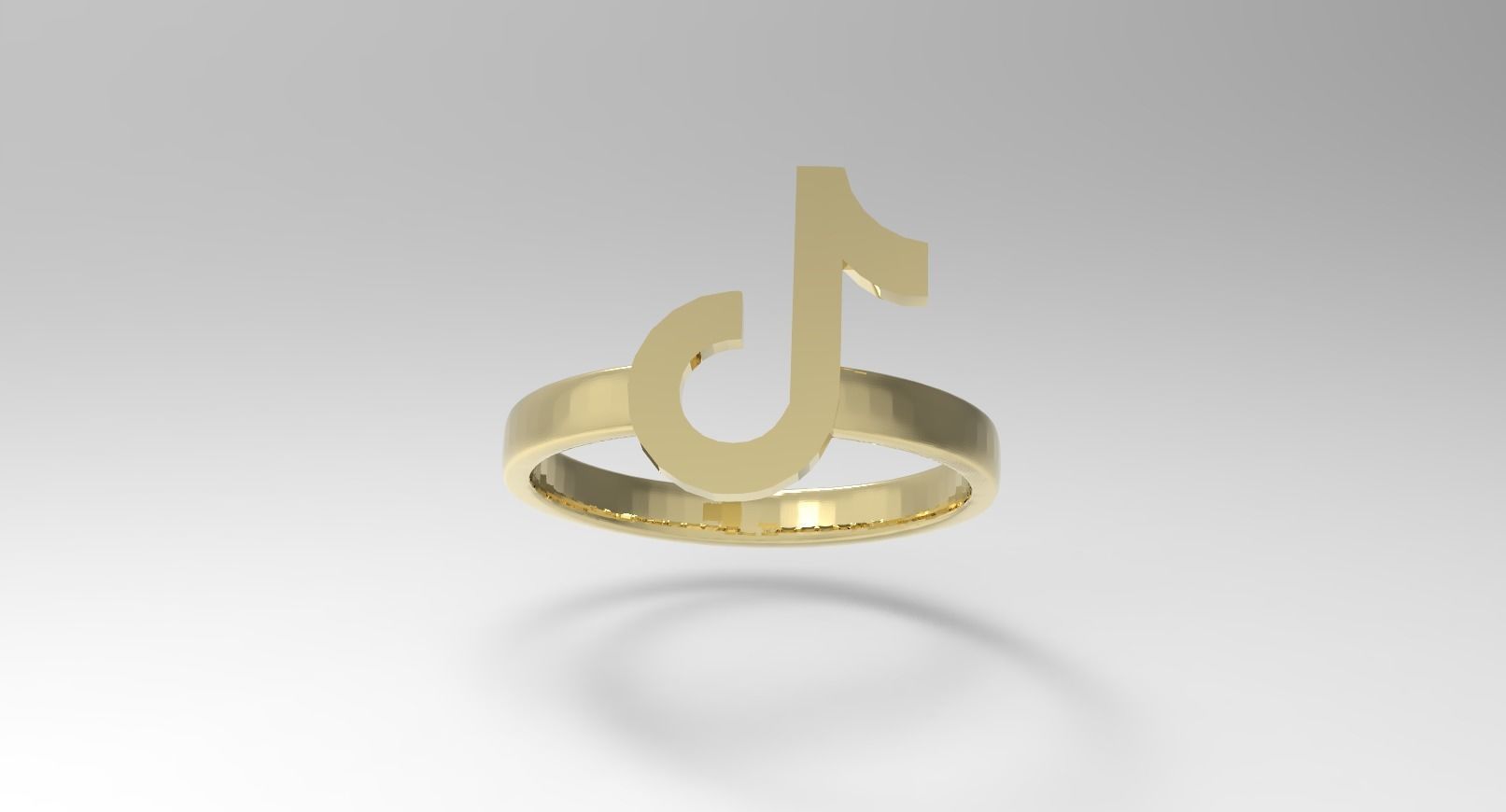 Get the Hottest Trending 3D Model TikTok Ring 3D print model_10