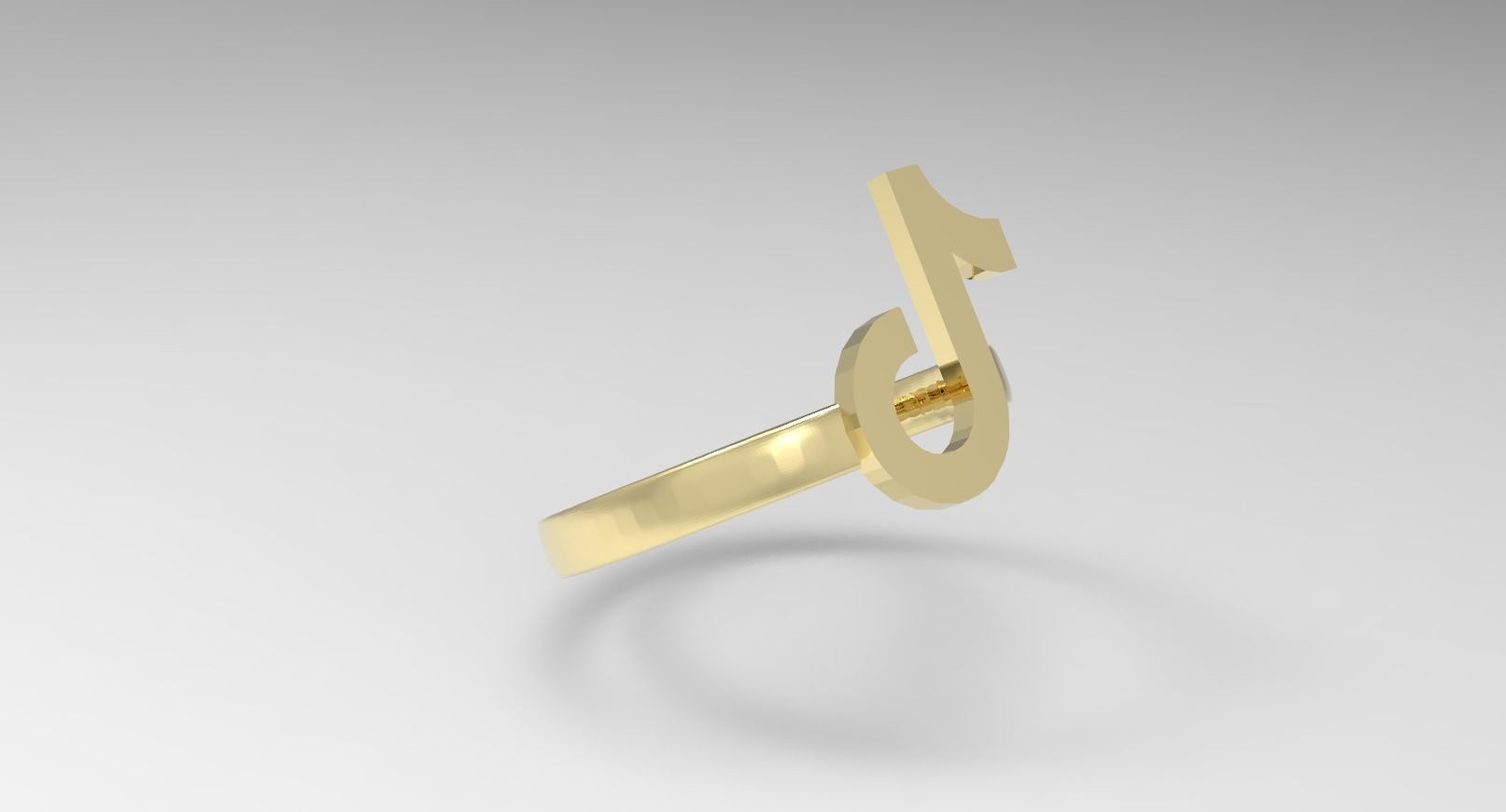 Get the Hottest Trending 3D Model TikTok Ring 3D print model_11