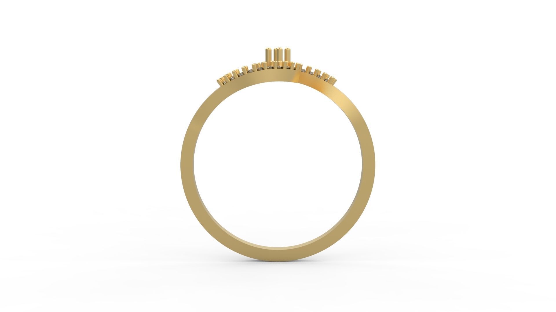 Minimalist Ring 678 3D print model_1