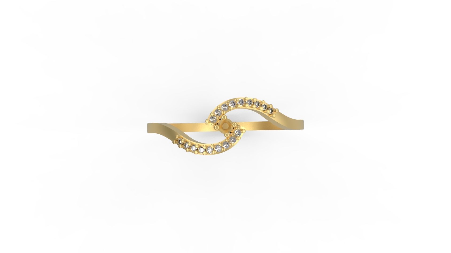 Minimalist Ring 678 3D print model_4