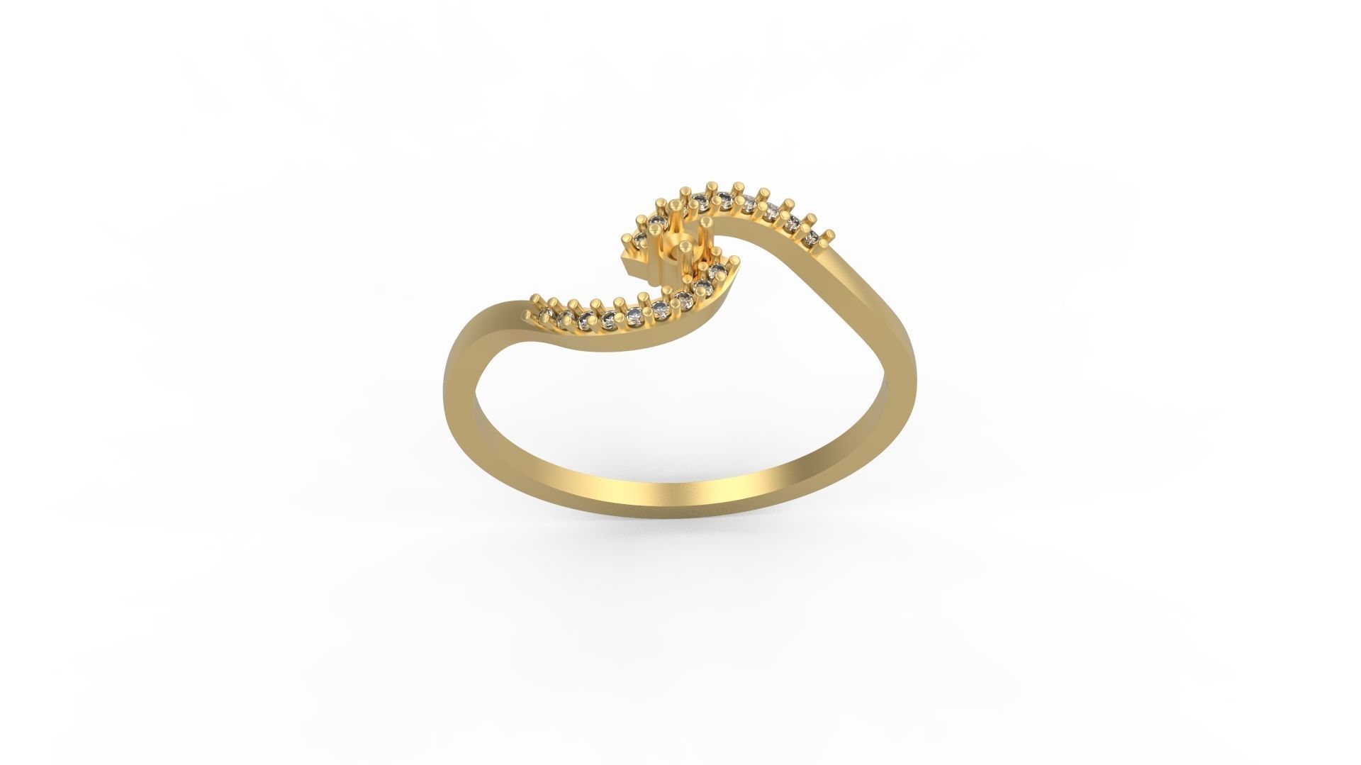 Minimalist Ring 678 3D print model_3