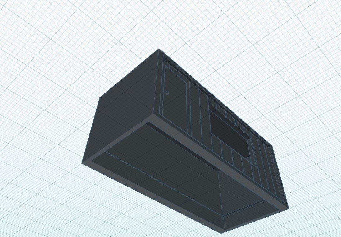 construction office portable h0 scale 3D print model_2