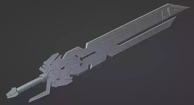 espada estrella oscura 3D print model