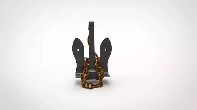 Anchor ship 3D model