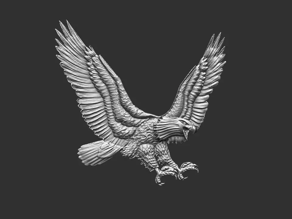 Eagle Relief 3D print model