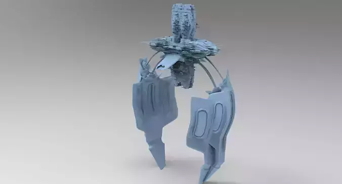 Sci fi Train rail top 1