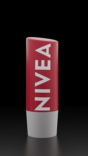 NIVEA LIPSTICK Free 3D model
