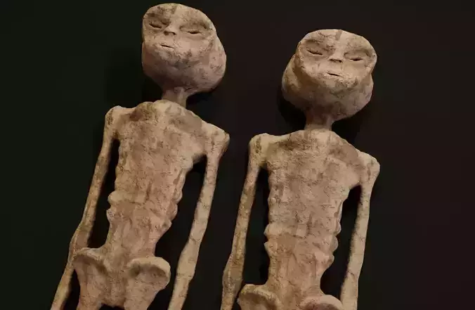 Mexico alien  3D model