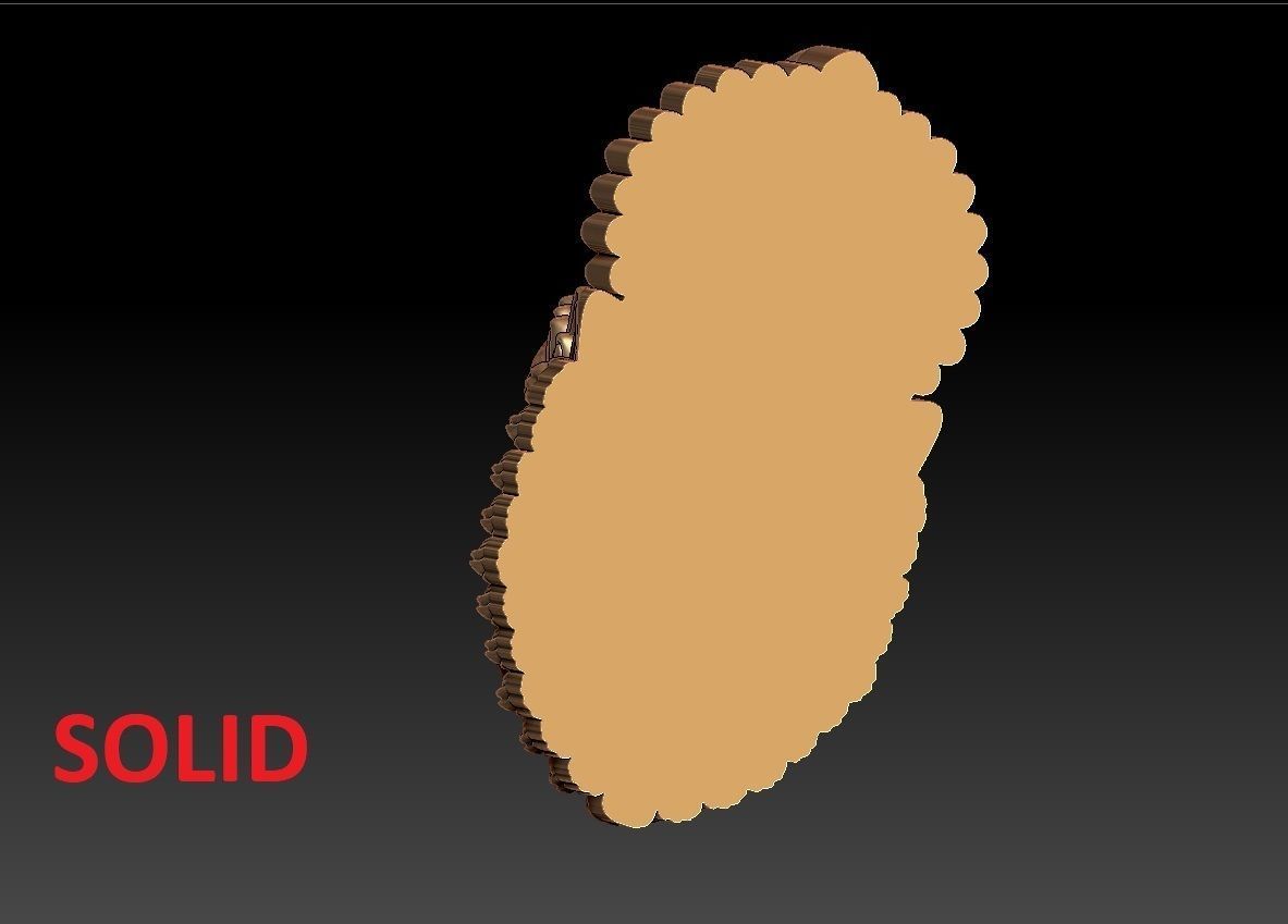 NARASHIMHA PENDENT 3D print model_8