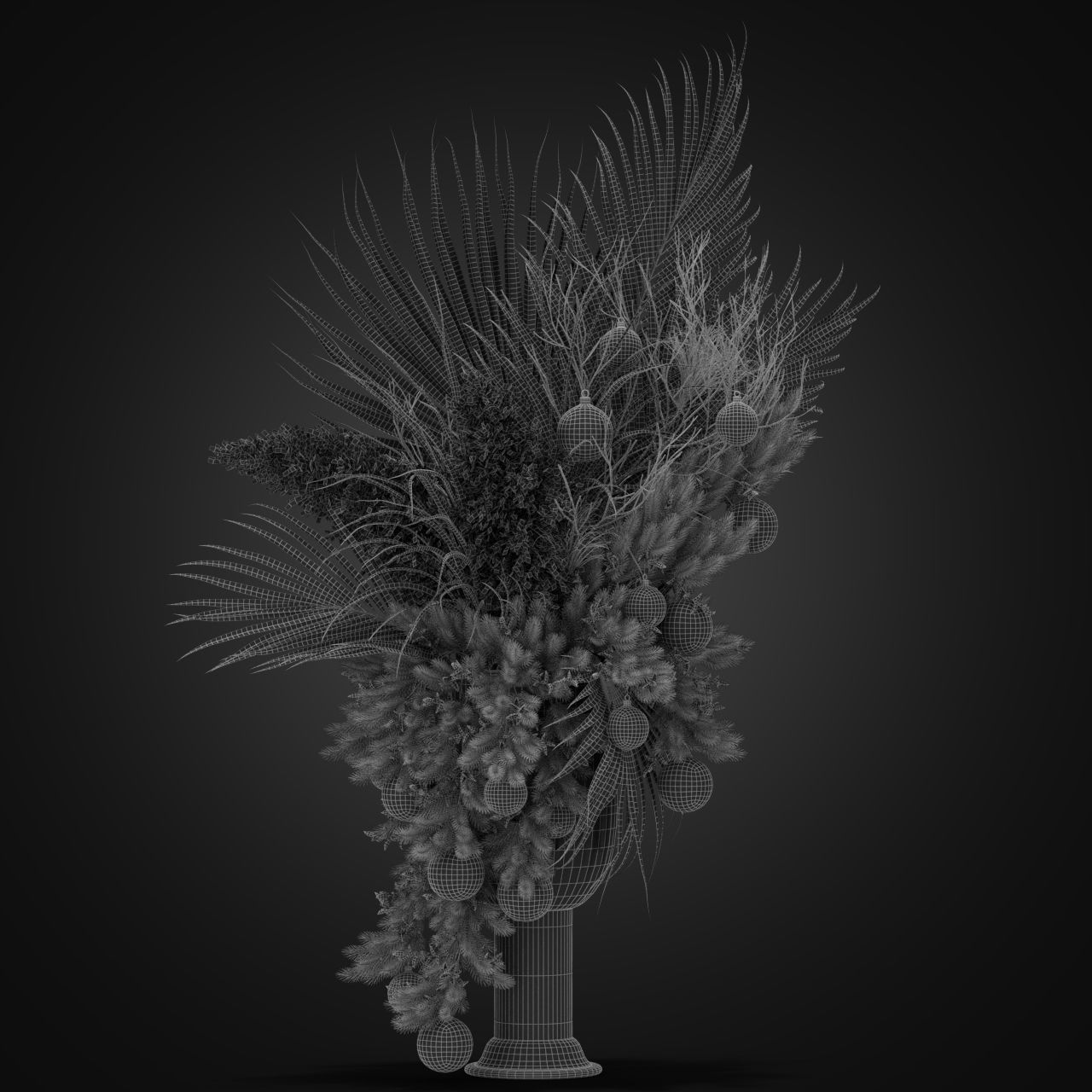 Bouquet 12 3D model_3