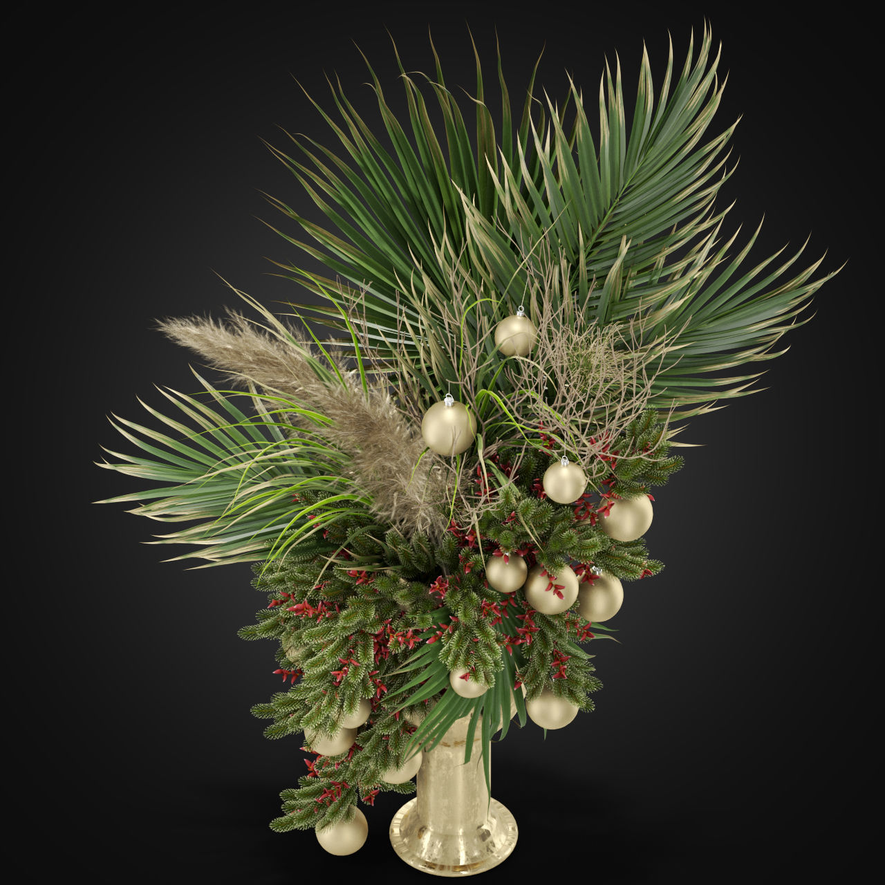 Bouquet 12 3D model_2