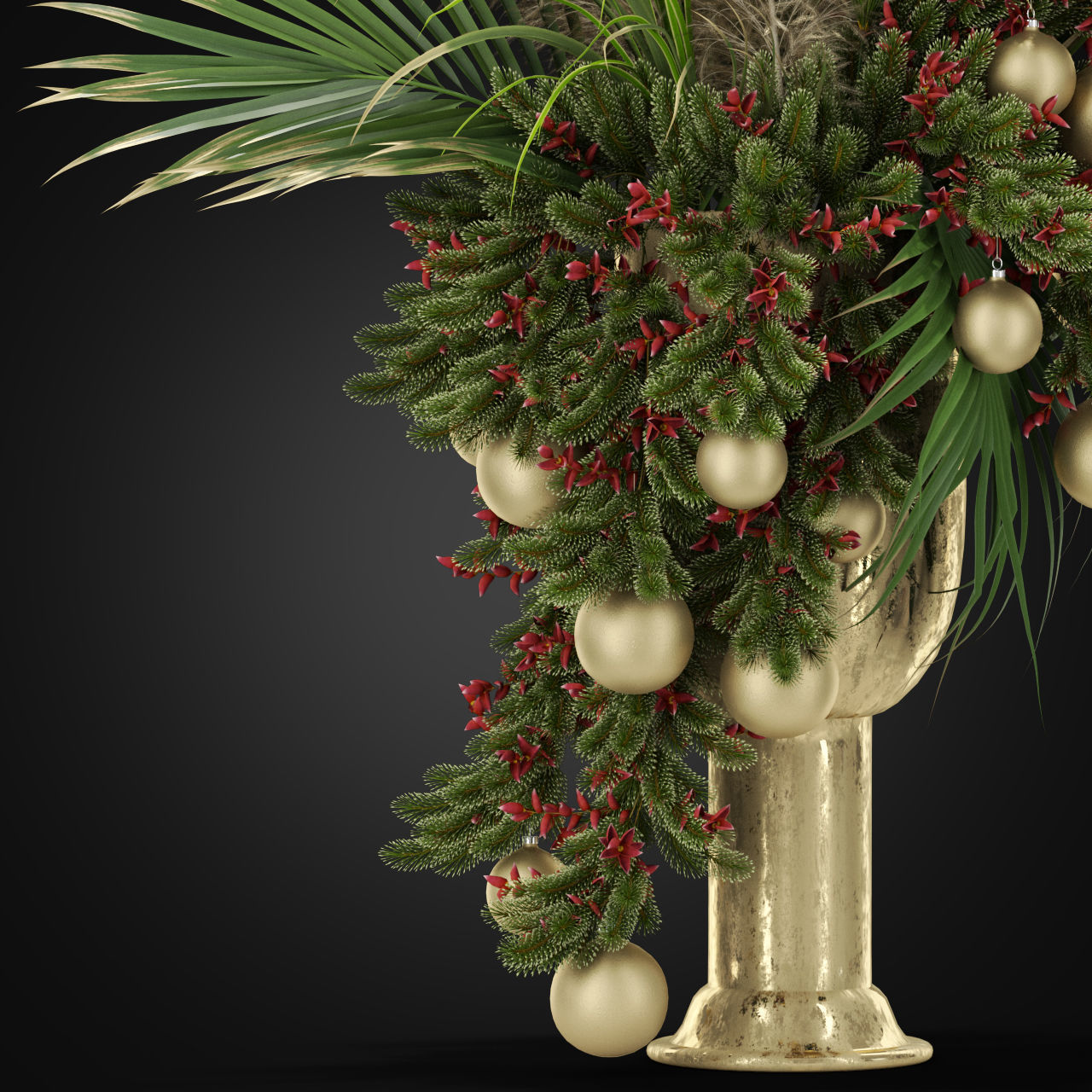 Bouquet 12 3D model_1
