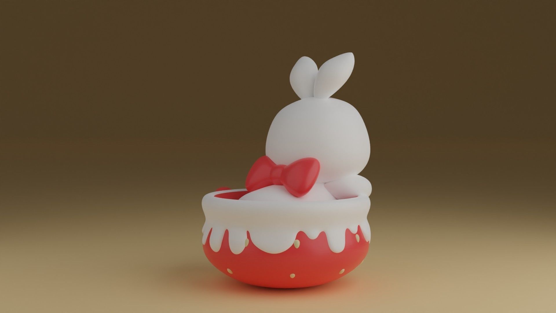 rabbit 3D print model_10