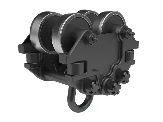 guide rollers 3D model