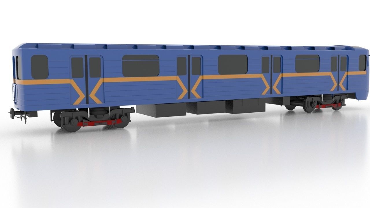 Subway Train 81-7080 Low 3D Model Collection_9